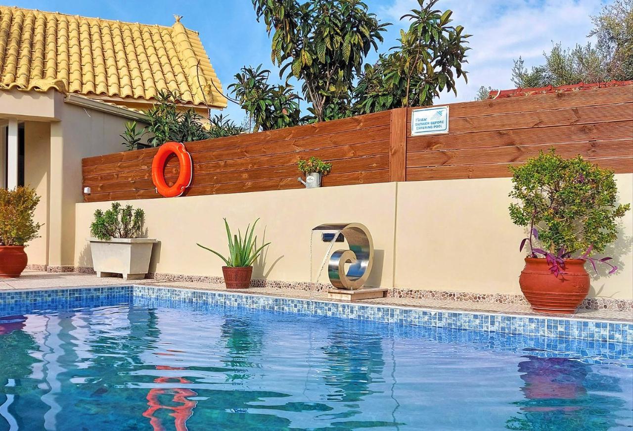 Coral Villa Tragaki Exterior foto