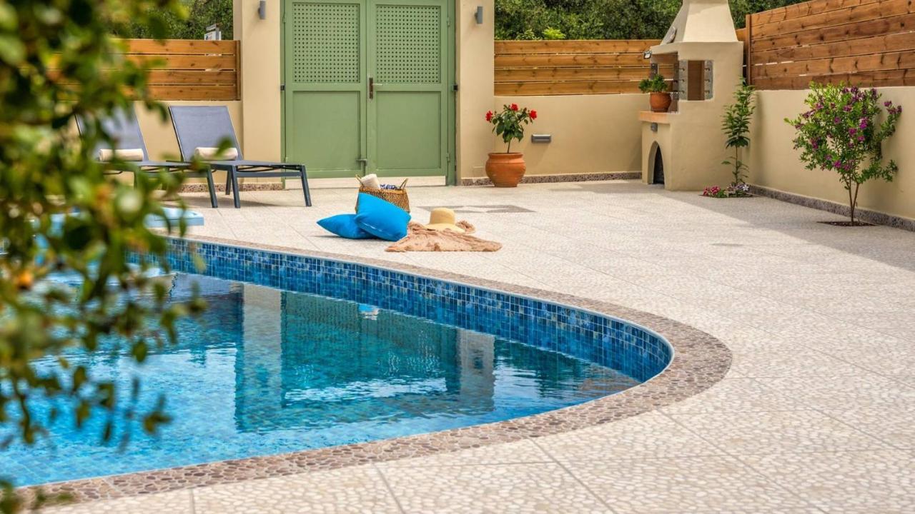 Coral Villa Tragaki Exterior foto